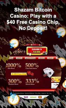 Bitcoin casino no deposit bonus for usa players