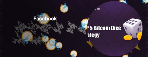 Bitcoin dices on facebook