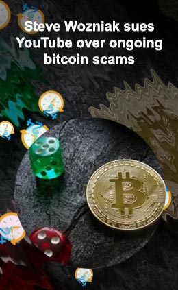 Bitcoin dices on youtube